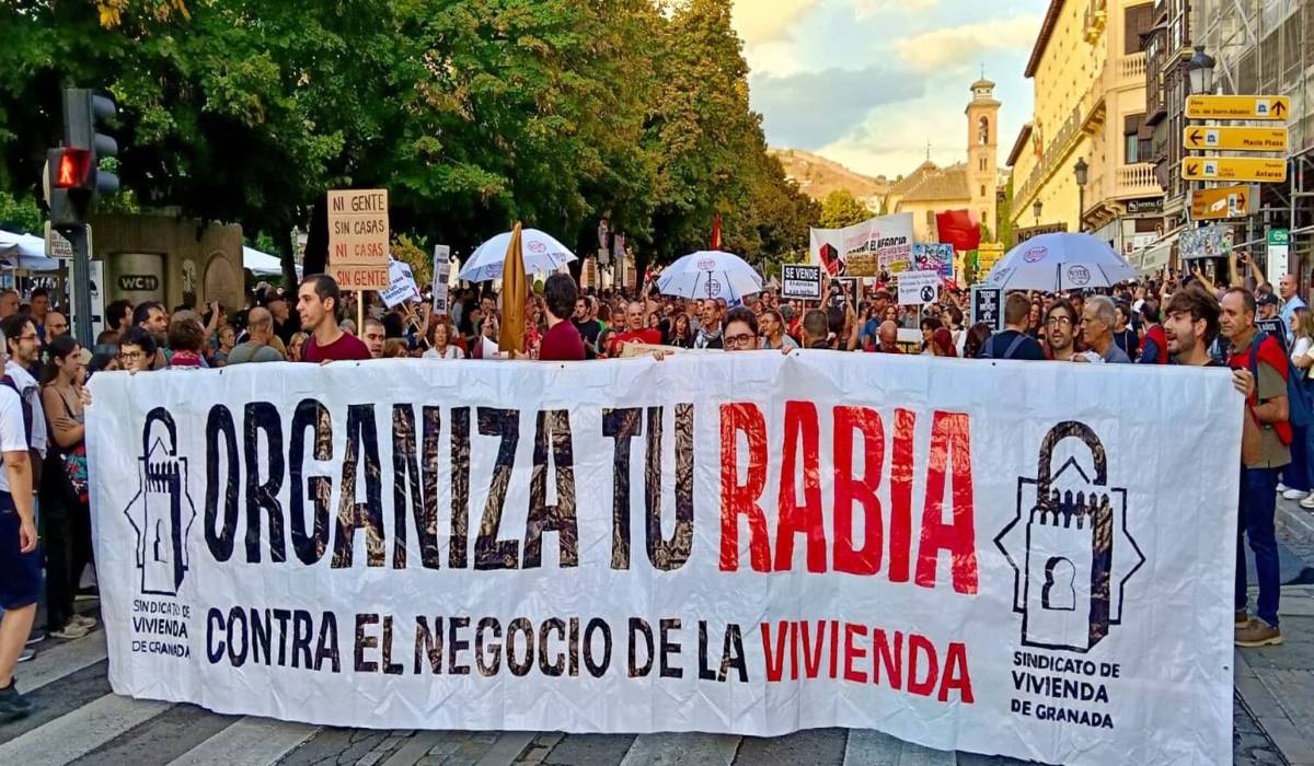 Andalucía aprieta por la vivienda: Málaga y Granada salen a la calle con una posible huelga general en el horizonte