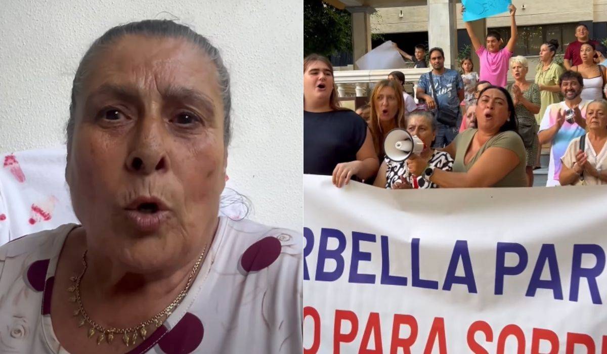Treinta años sin estabilidad y una nueva prórroga: Francisca, 74 años, evita por ahora el desahucio en Marbella
