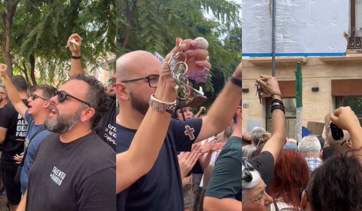 Llaves en alto por la vivienda: Córdoba y Almería cierran las marchas andaluzas con miles de personas en las calles