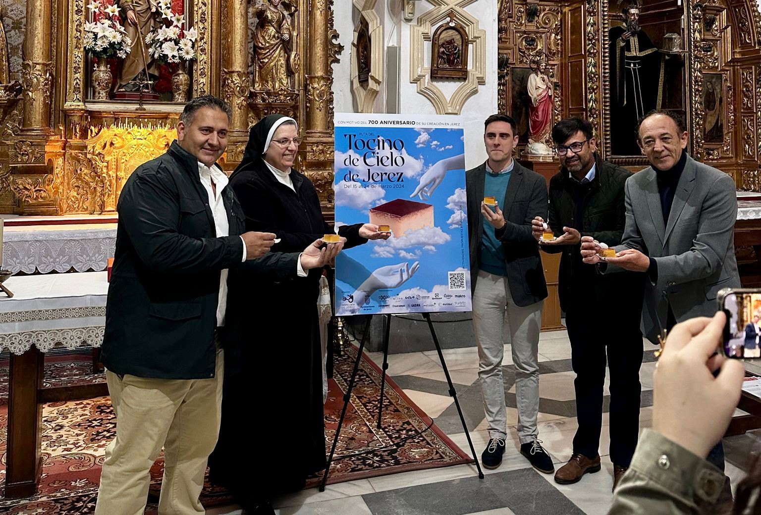 La Ruta del Tocino de Cielo de Jerez conmemora los 700 años de la creación de este dulce