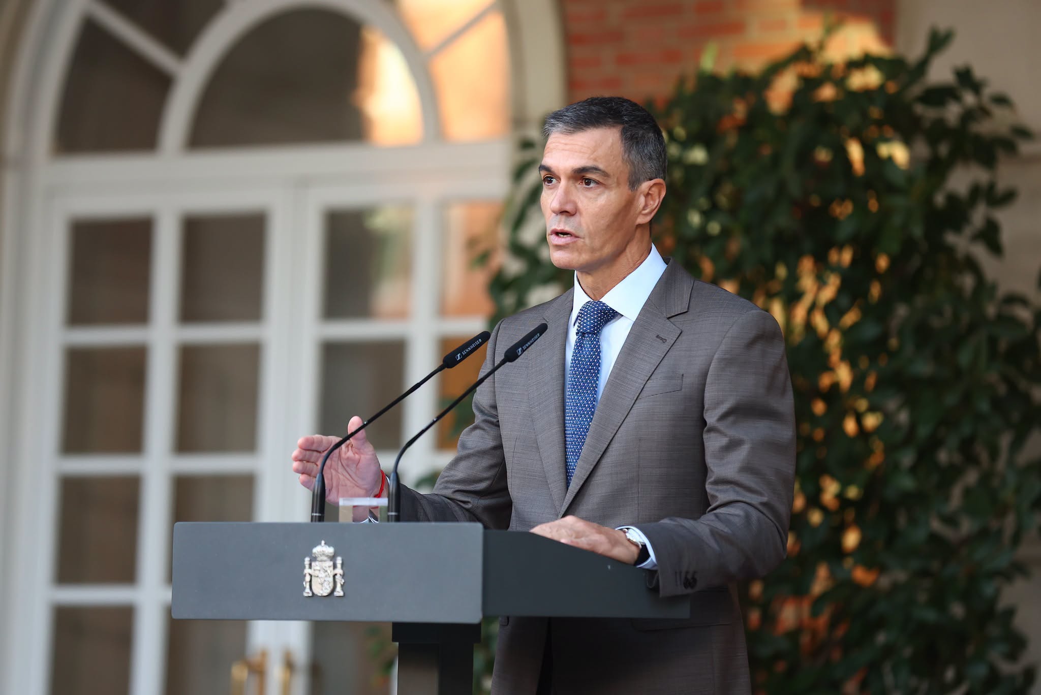 El agua de la piscina de Pedro Sánchez 