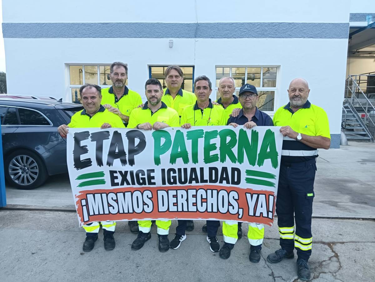 Encierro en la Estación de Agua de Paterna de Rivera: el Consorcio pide a los trabajadores 