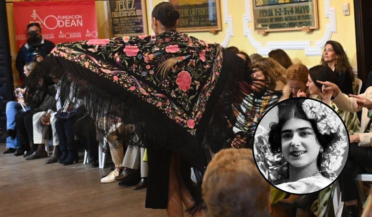 Seda, flores y un viaje entre continentes: los mantones de Manila de la bailaora Pastora Imperio toman Cádiz