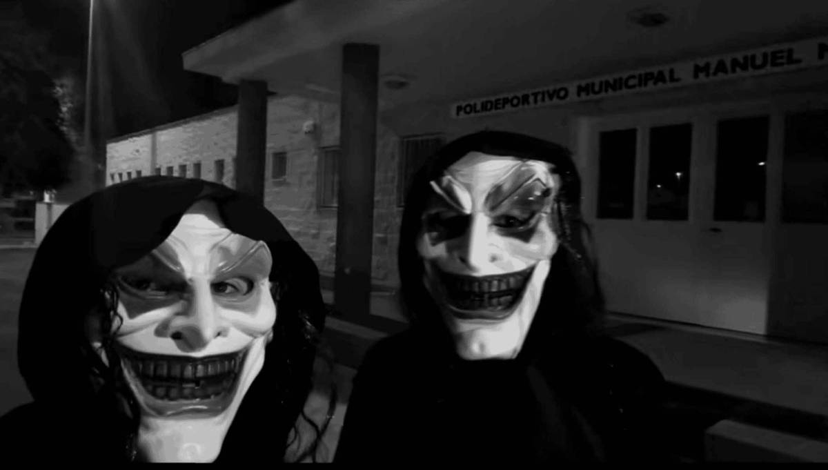 Estos son los 'payasos diabólicos' que recorren Jerez: "No queremos asustar a nadie"