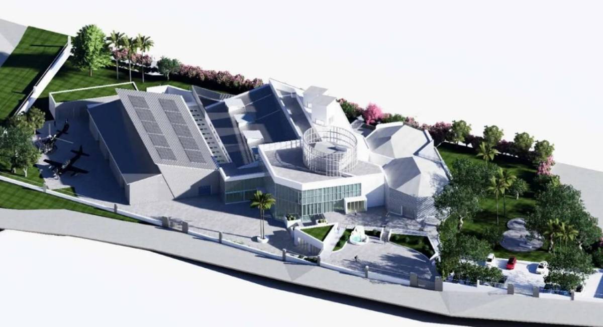 Render del futuro Centro de Referencia Aeroespacial de Andalucía. - Render del futuro Centro de Referencia Aeroespacial de Andalucía.