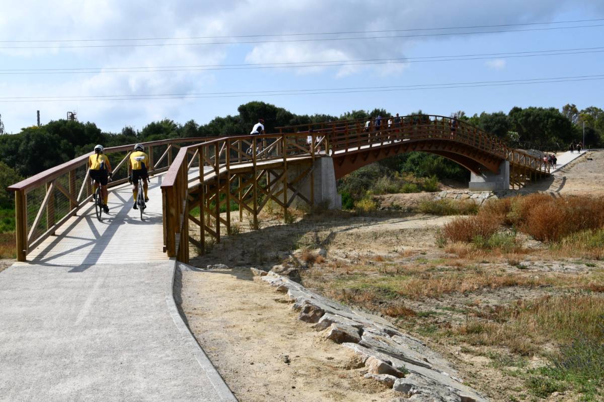 San Roque se hace 'amigo' de la bicicleta: ya tiene diez kilómetros de carril bici y quiere duplicarlos