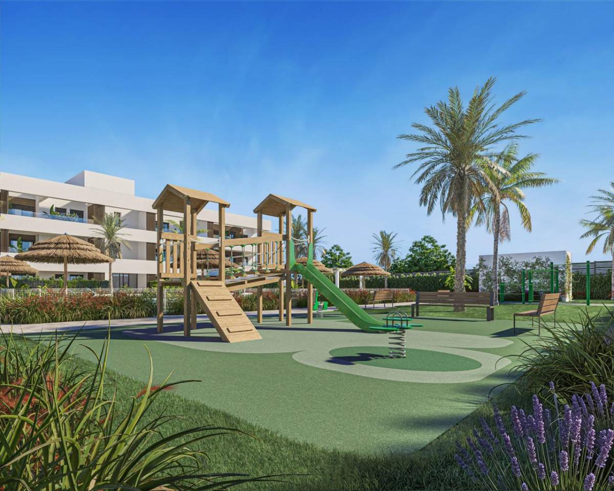 Parque infantil incluido en la nueva promoción de la zona Norte de Jerez. - Parque infantil incluido en la nueva promoción de la zona Norte de Jerez.