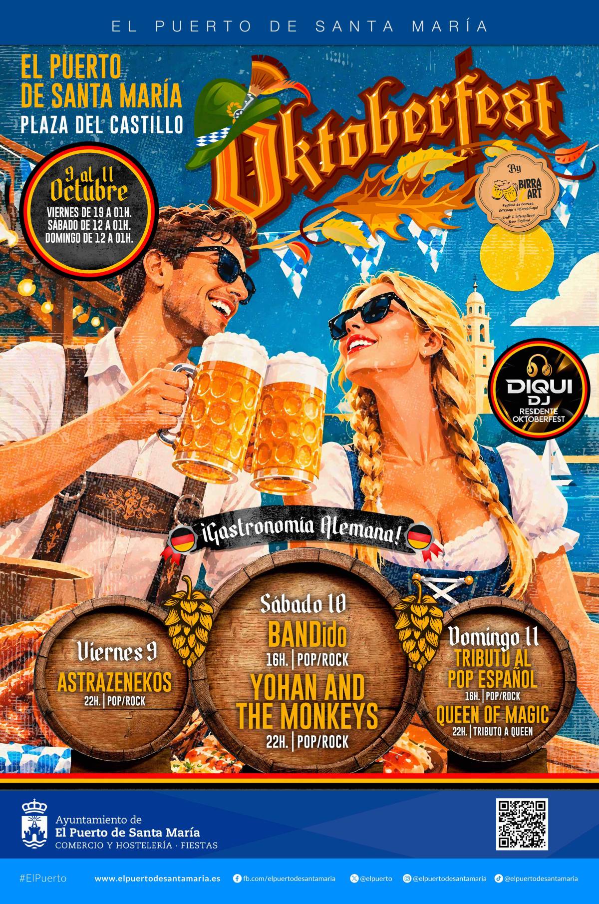 Cartel de Oktoberfest. - Cartel de Oktoberfest.
