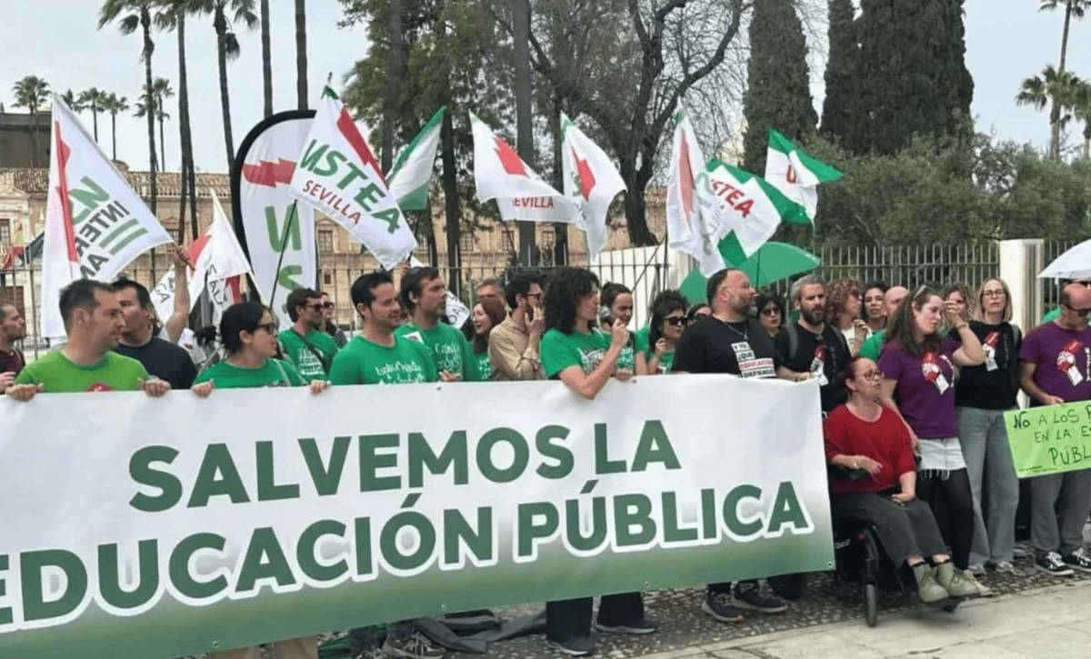 Llamamiento al profesorado andaluz para salir a la calle el 11N: 