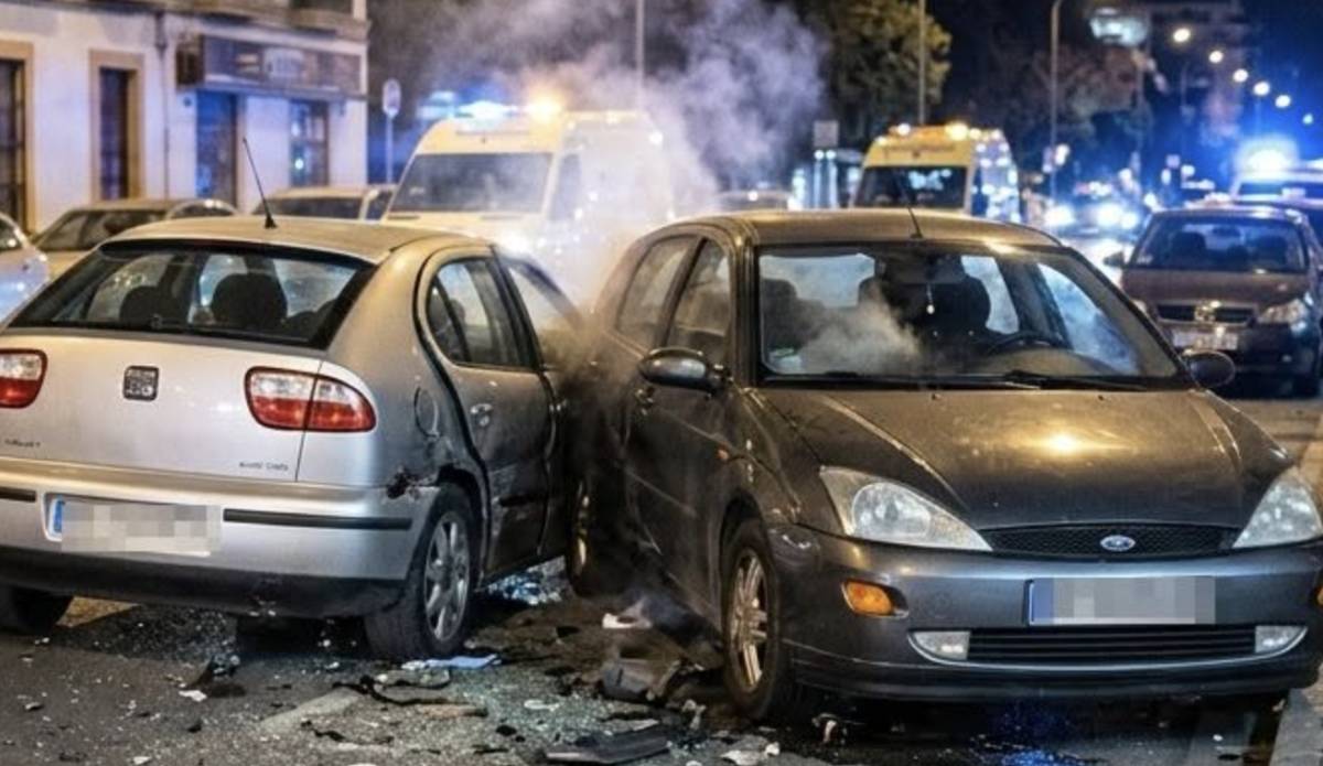 Un policía de Gelves fuera de servicio persigue y detiene al conductor que huyó tras un grave accidente: conducía borracho
