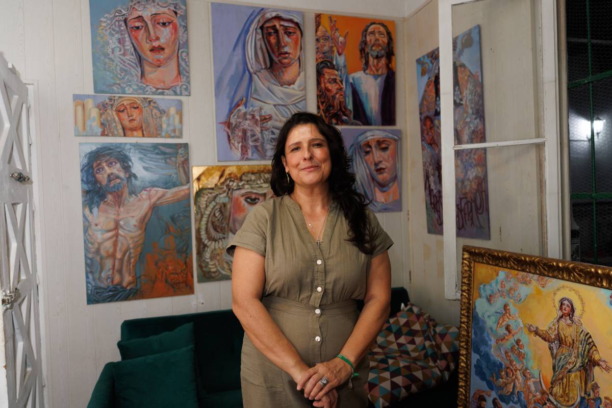 Nuria Hurtado, autora cartel Semana Santa Jerez 2027