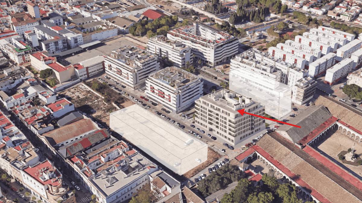 Tres promociones para recuperar solares vacíos junto al casco histórico: El Puerto tramita 175 nuevas viviendas