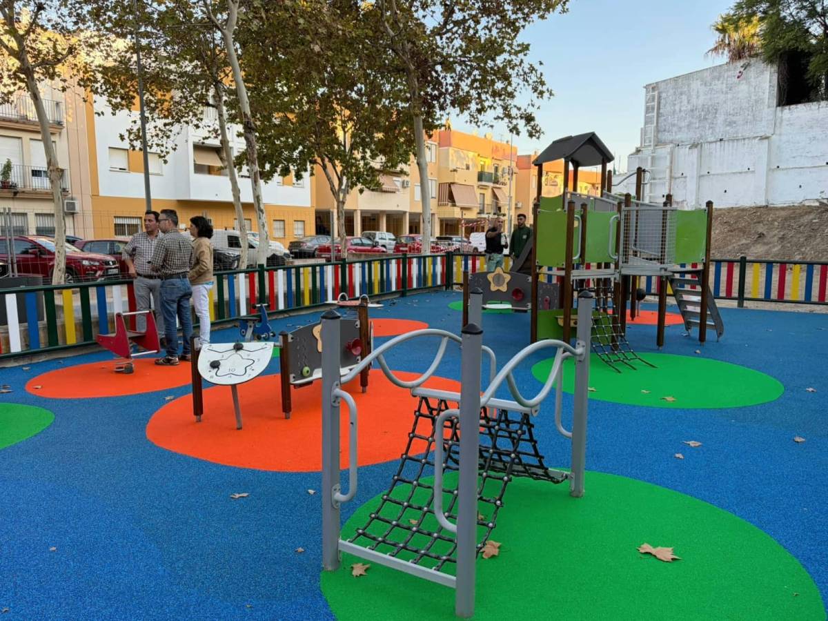 El parque de juegos de Huerta de Mergelina cambia de sitio: Sanlúcar ultima el parque de Mangüey