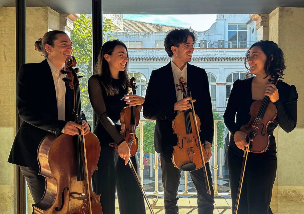 Piazzolla, Villa-Lobos y ritmos latinos en el Villamarta: el Cuarteto Bruma actúa este sábado en Jerez