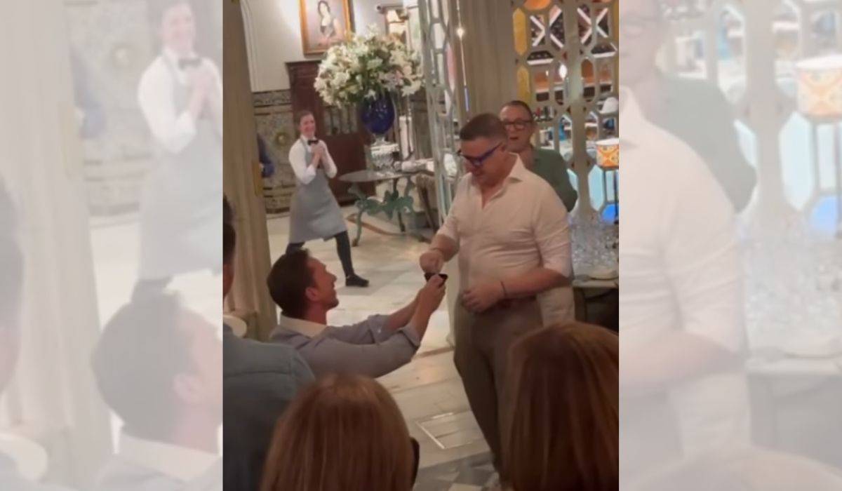 Ken Appledorn vuelve a pedirle matrimonio a Jorge Cadaval: 