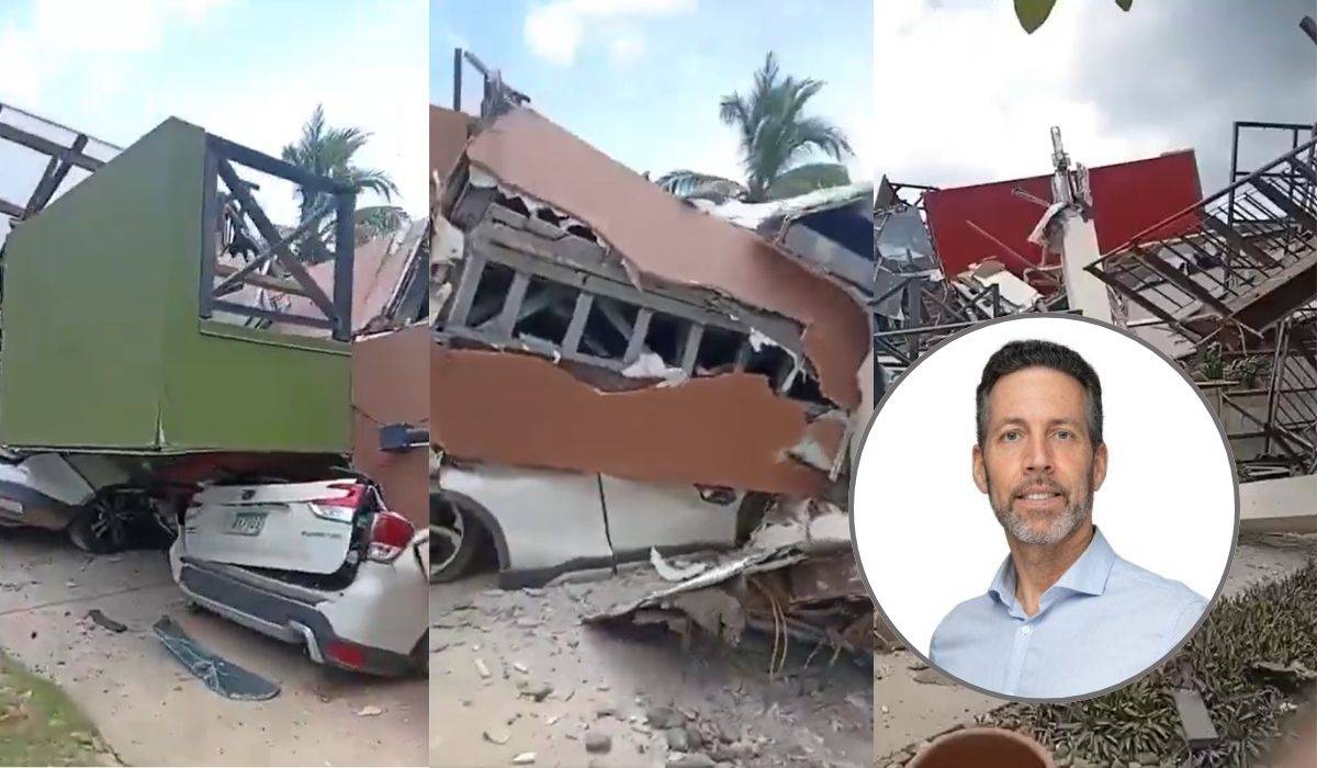 Néstor Romero, un malagueño entre el temblor y la incertidumbre en Panamá: 