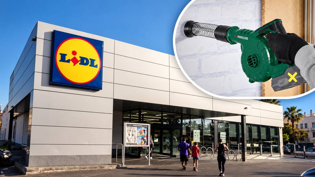 Es muy difícil conseguirlo en Lidl: un soplador Parkside de 15,99 euros que alcanza los 234 km/h para acabar con el serrín y el polvo