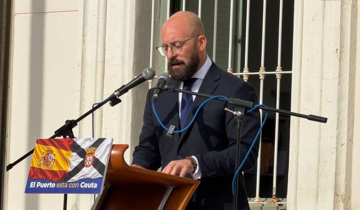 Beardo reivindica la unidad de España desde El Puerto. - Beardo reivindica la unidad de España desde El Puerto.