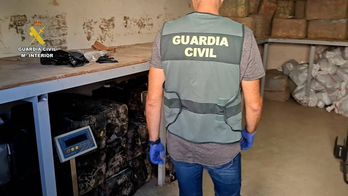 Los narcos del puerto de Chipiona iban con un enorme cargamento de más de 1.000 kilos de hachís