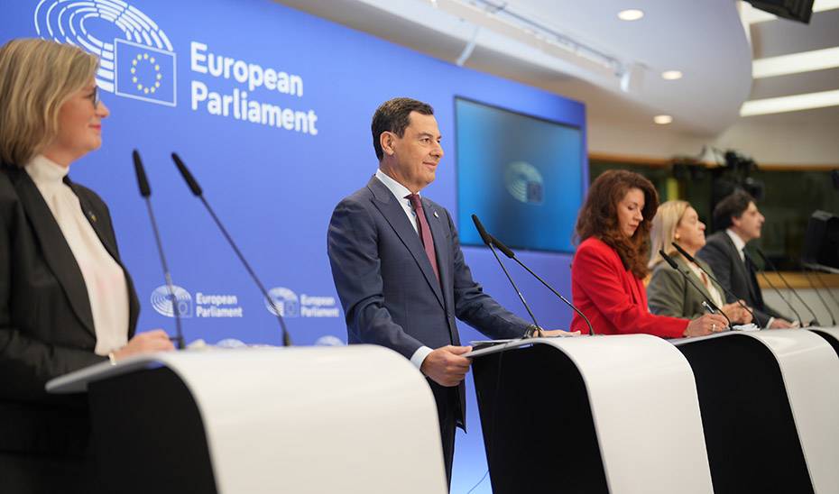 Moreno pide en Bruselas más fondos europeos para luchar contra los incendios y las sequías