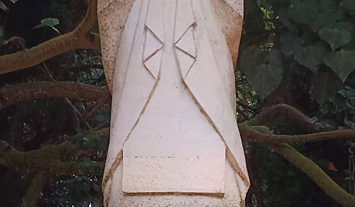 Escultura de Santa Rosa de Lima, - Escultura de Santa Rosa de Lima,