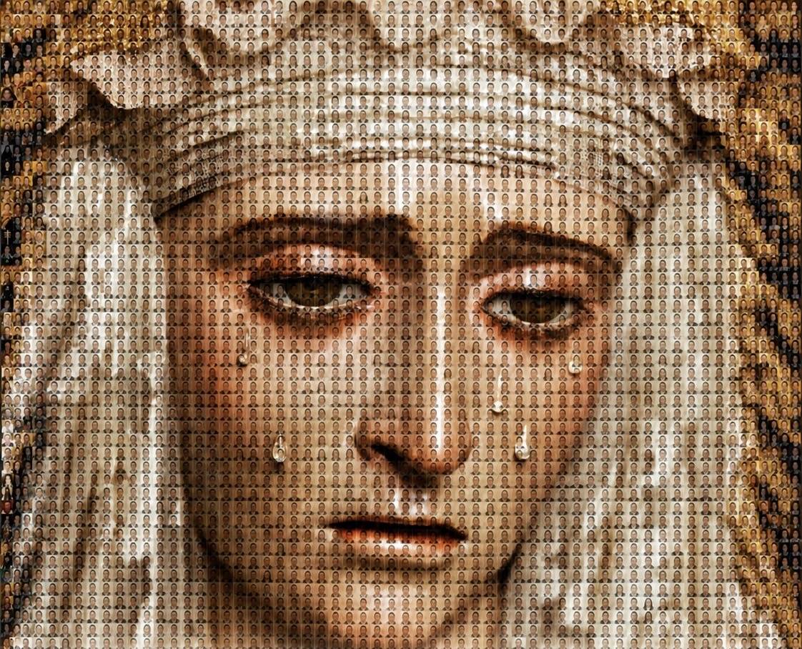 Un mosaico de la Esperanza, formado por cientos de fotografías, será colocado en el Centro de Salud que lleva su nombre