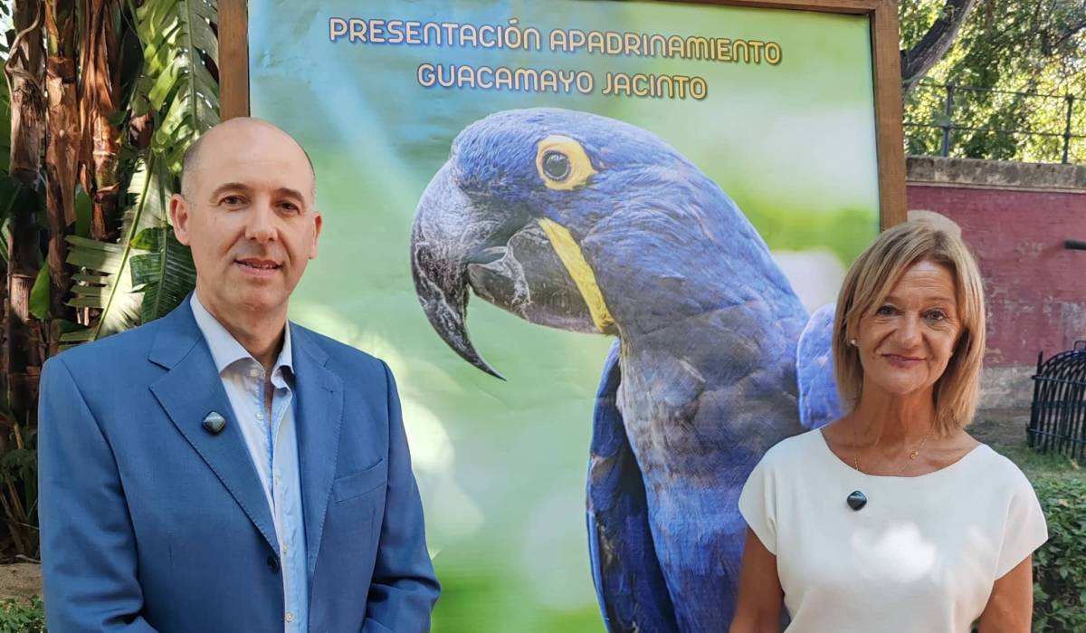 Carmen Pina junto a Manuel María Moreno Gómez - Carmen Pina junto a Manuel María Moreno Gómez