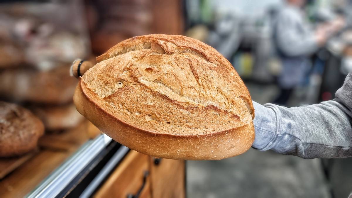 Uno de los panes de Panadería y Pastelería Paco.