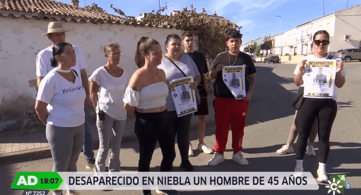 Continúa la búsqueda en Niebla de José Manuel, desaparecido desde el domingo y que necesita medicación