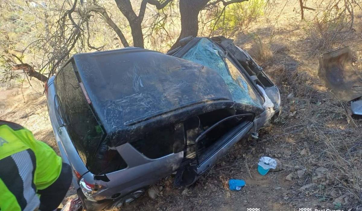 Estado del coche tras caer - Estado del coche tras caer