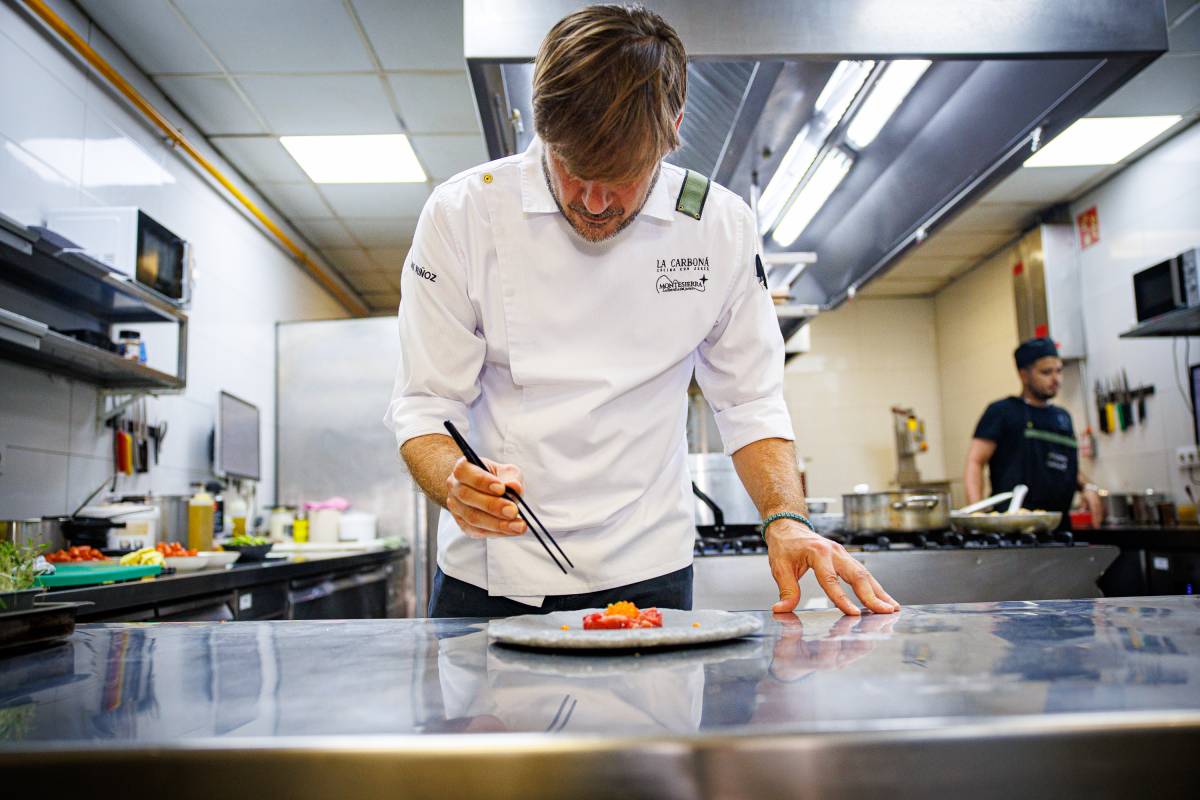 Javier Muñoz el chef del Sherry