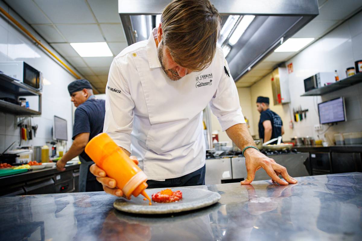 Javier Muñoz el chef del Sherry