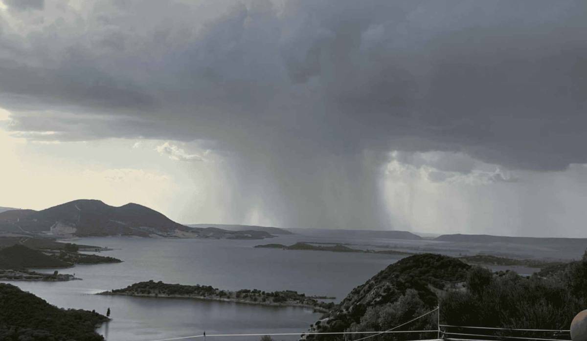 Así ha sido la tarde de tormentas en la Sierra de Cádiz: aviso amarillo en toda Andalucía para este sábado