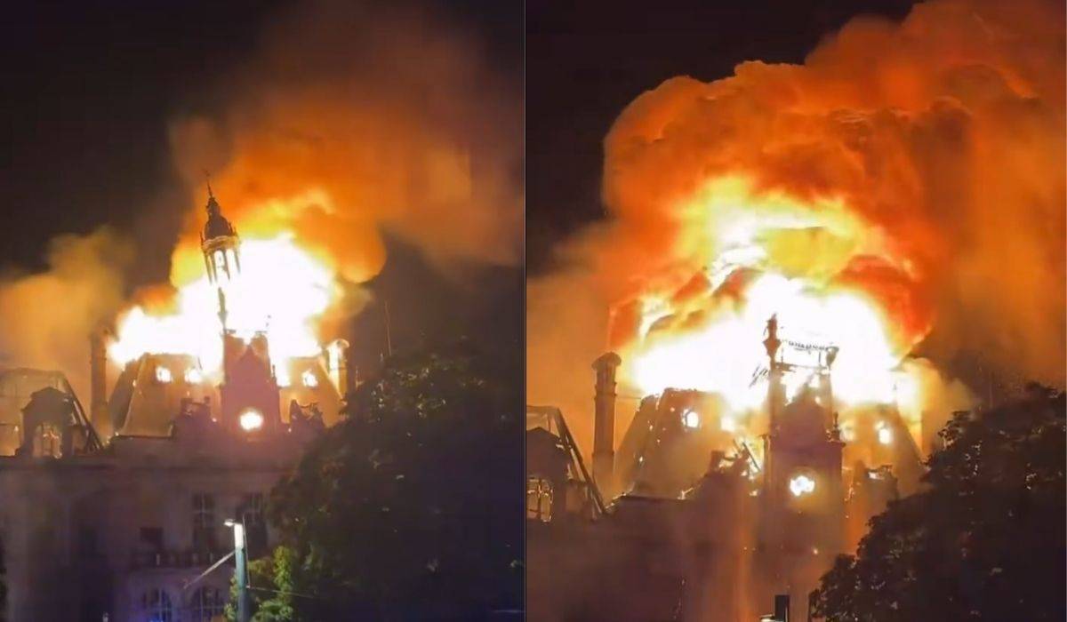 Francia, entre llamas y saqueos, en una nueva jornada de disturbios: arde el Ayuntamiento de Limoges tras ser asaltado