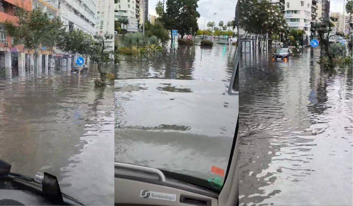 Algeciras activa su plan de emergencia por las lluvias: agua en casas, calles anegadas y más de 30 avisos