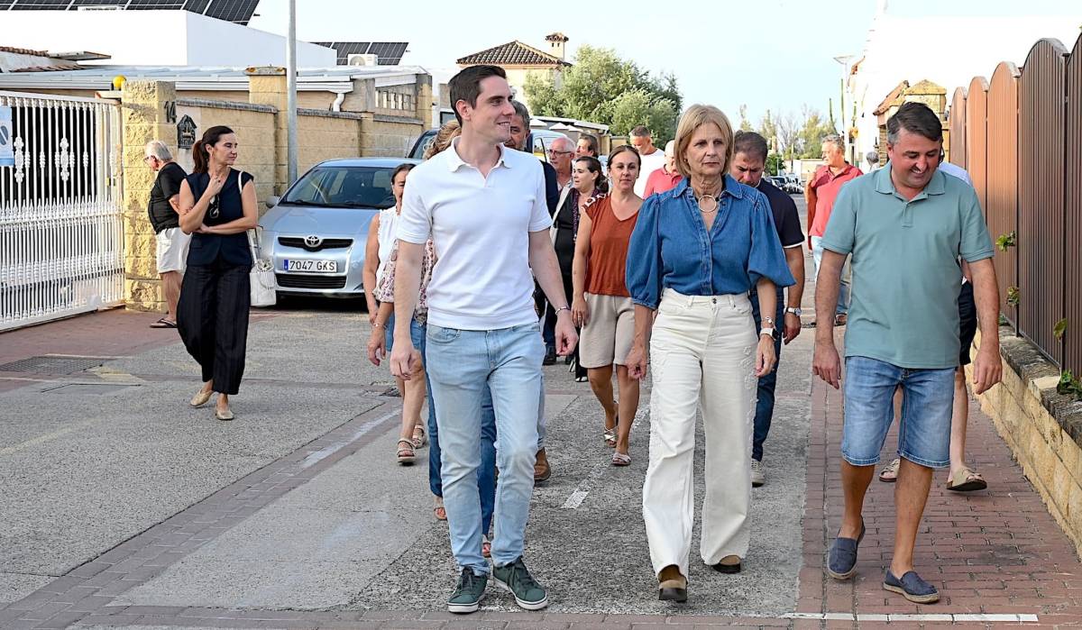 Visita de la alcaldesa a la barriada El Pimiento en Jerez - Visita de la alcaldesa a la barriada El Pimiento en Jerez