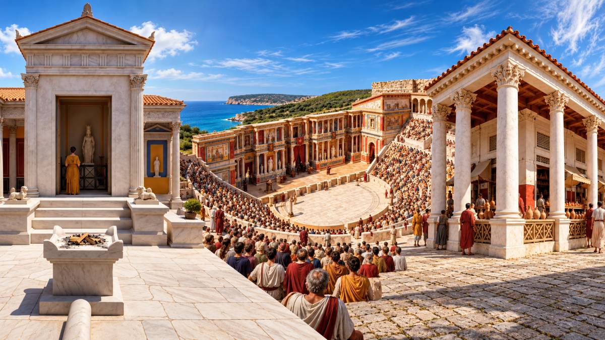 Baelo Claudia como nunca la has visto: así era la ciudad romana de Tarifa recreada con inteligencia artificial