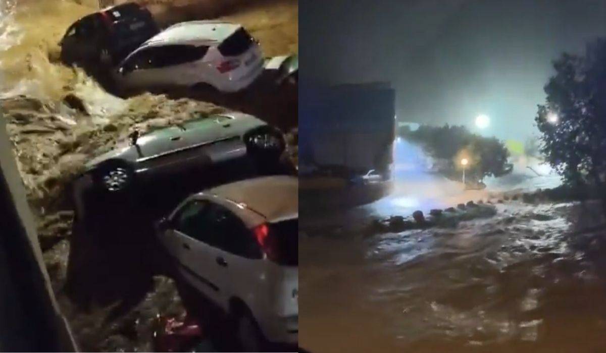 Alerta por las lluvias en Valencia y Alicante: hasta 715 litros acumulados, desbordamientos y vecinos en los tejados