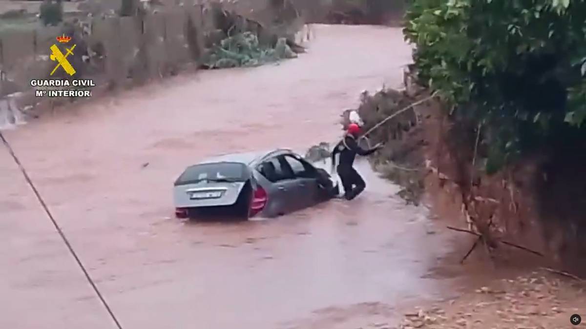 Dos fallecidos en la Comunidad Valenciana por la dana