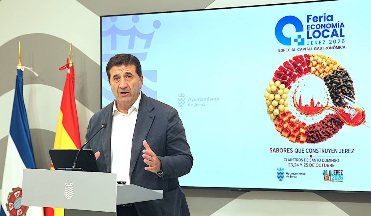 Ignacio Martínez presenta la Feria de la Economía Local en Jerez. - Ignacio Martínez presenta la Feria de la Economía Local en Jerez.