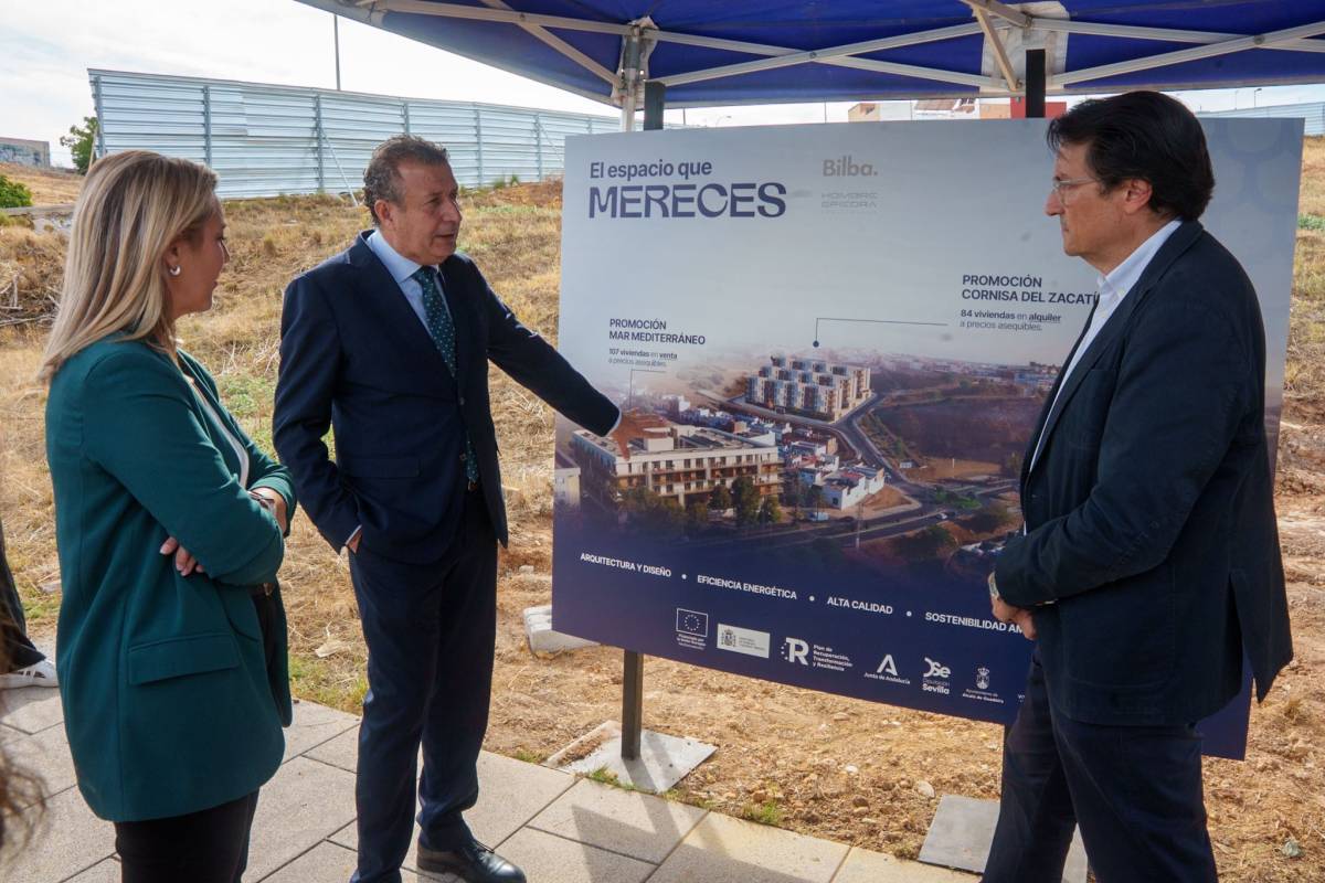 Alcalá de Guadaíra tendrá 84 nuevos pisos con garaje y trastero por 350 euros al mes