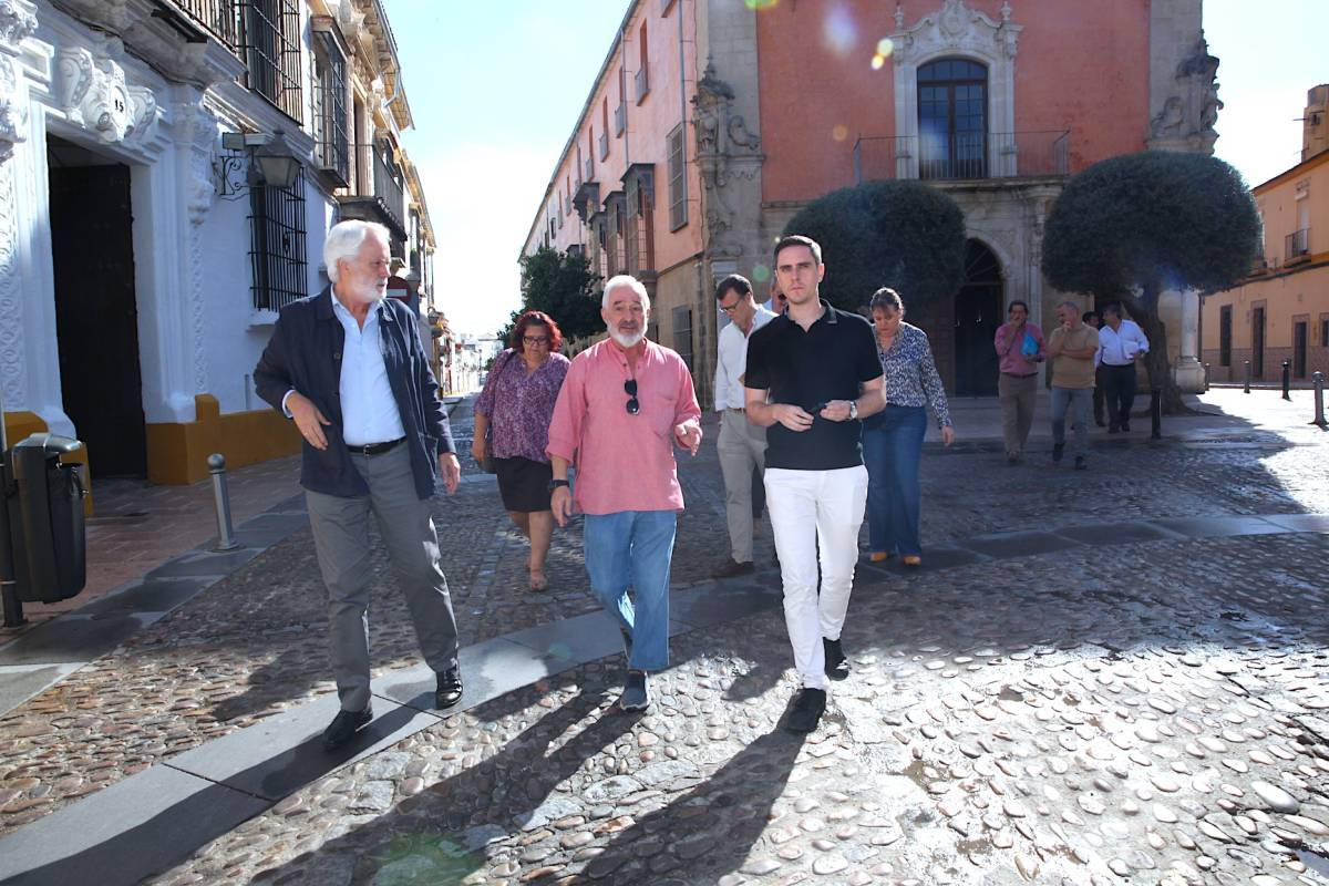 El acerado de la calle Empedrada del barrio de San Miguel de Jerz se arreglará antes de primavera