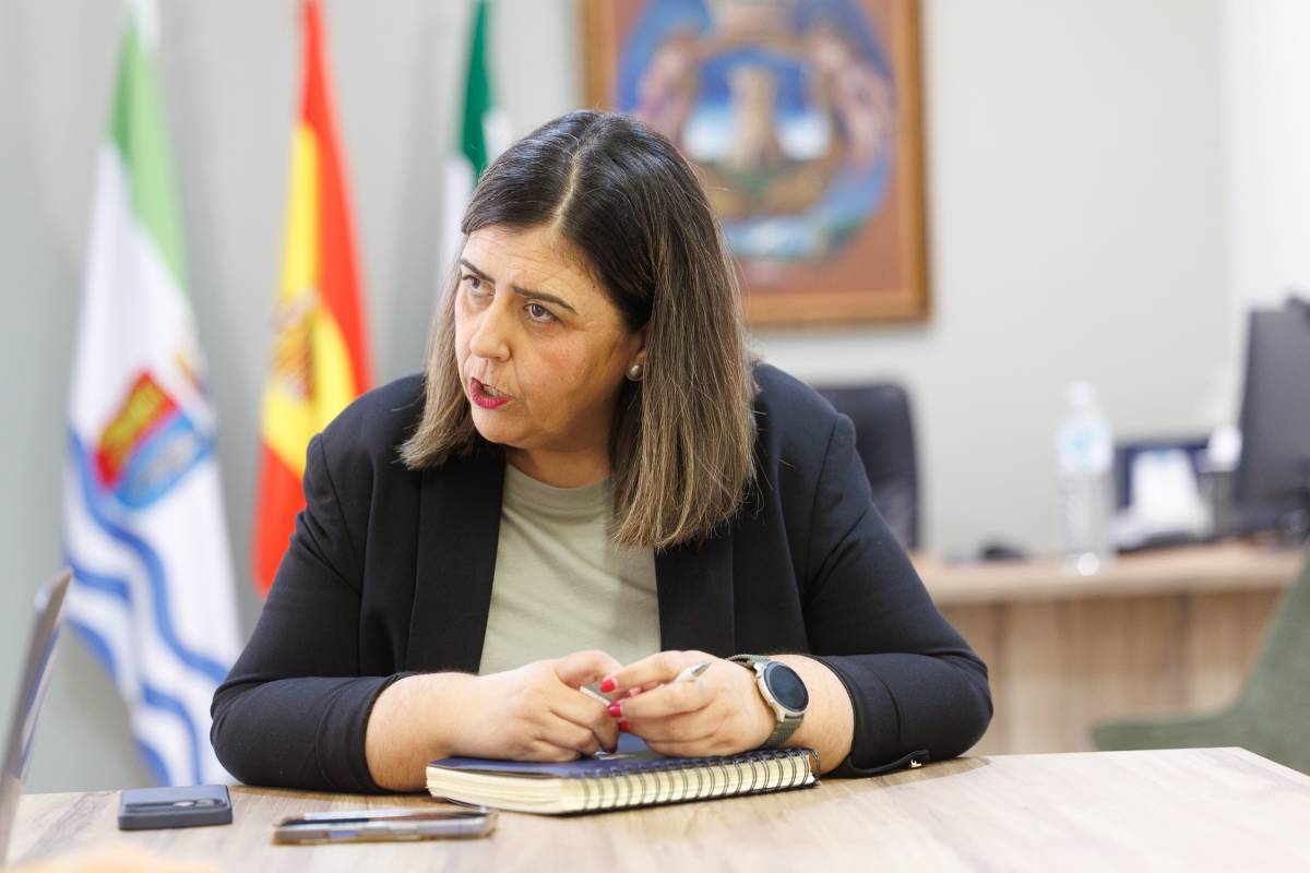 Inmaculada Sánchez, alcaldesa Conil , ayuntamiento 
