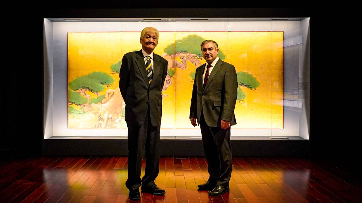 El oro japonés que deslumbró a Felipe II llega a Sevilla cuatro siglos después gracias a una coleccionista anónima