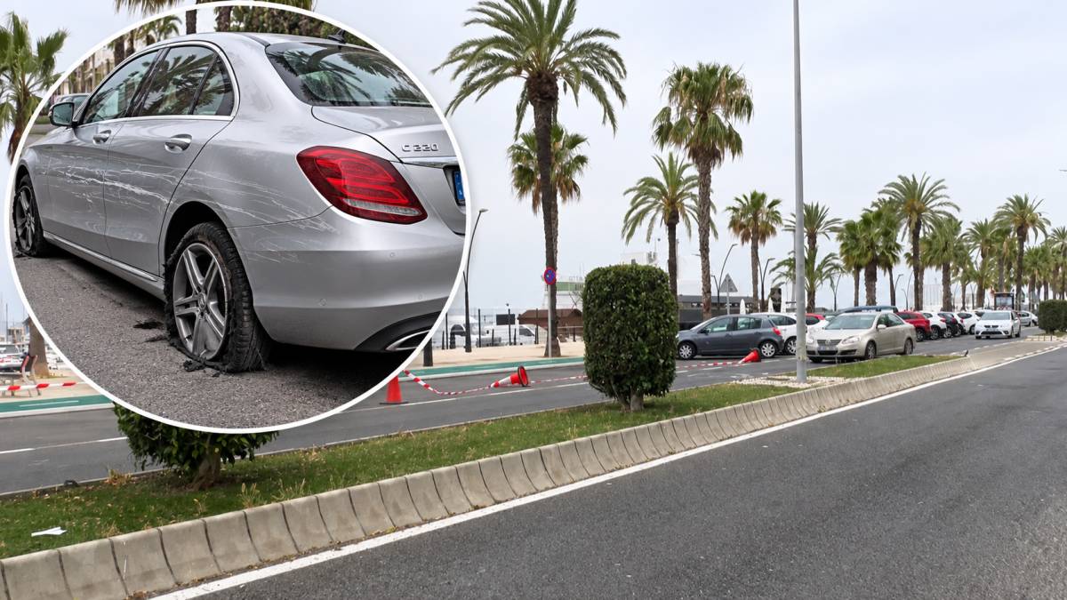 Una supuesta estafa en una vivienda en Cádiz y un Mercedes con las cuatro ruedas rajadas y rayado