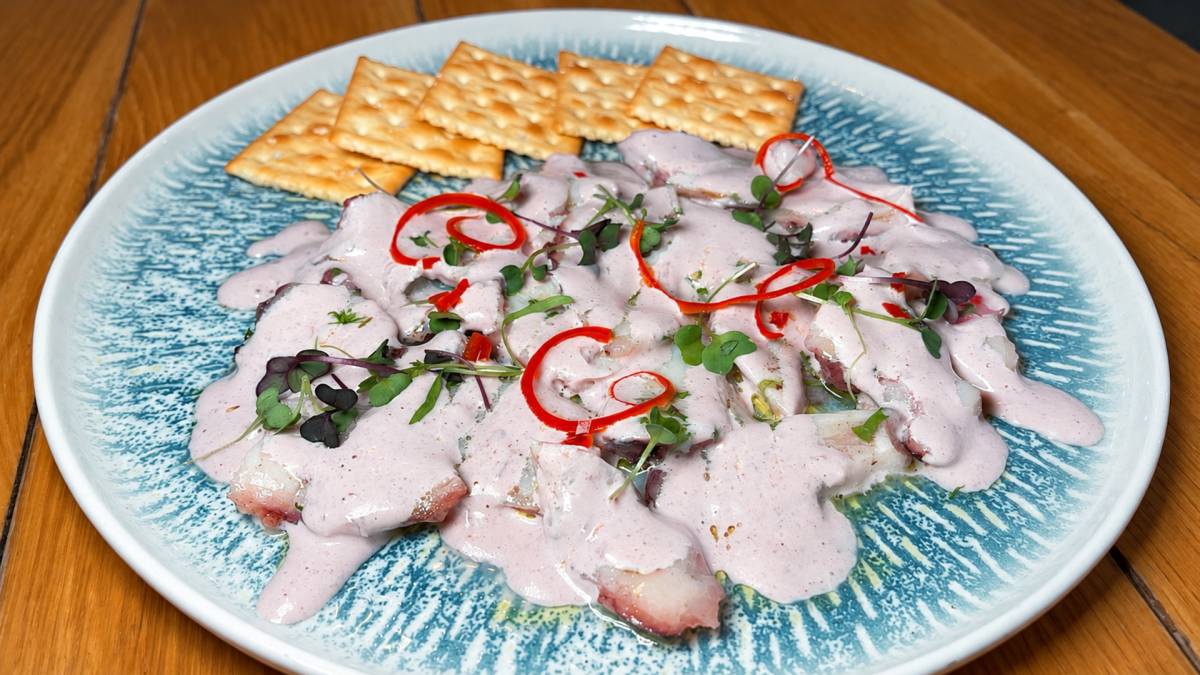 Pulpo al olivo.
