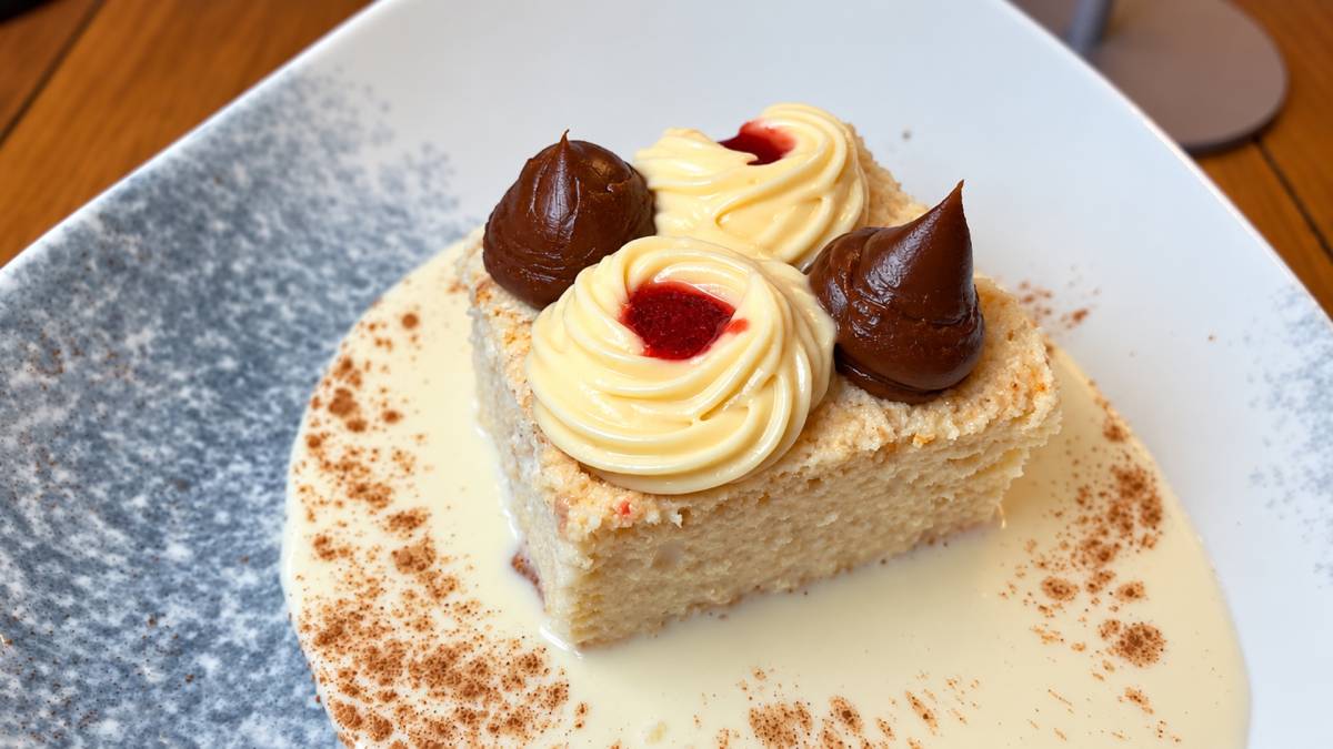 Tres leches, uno de los postres de Lima.