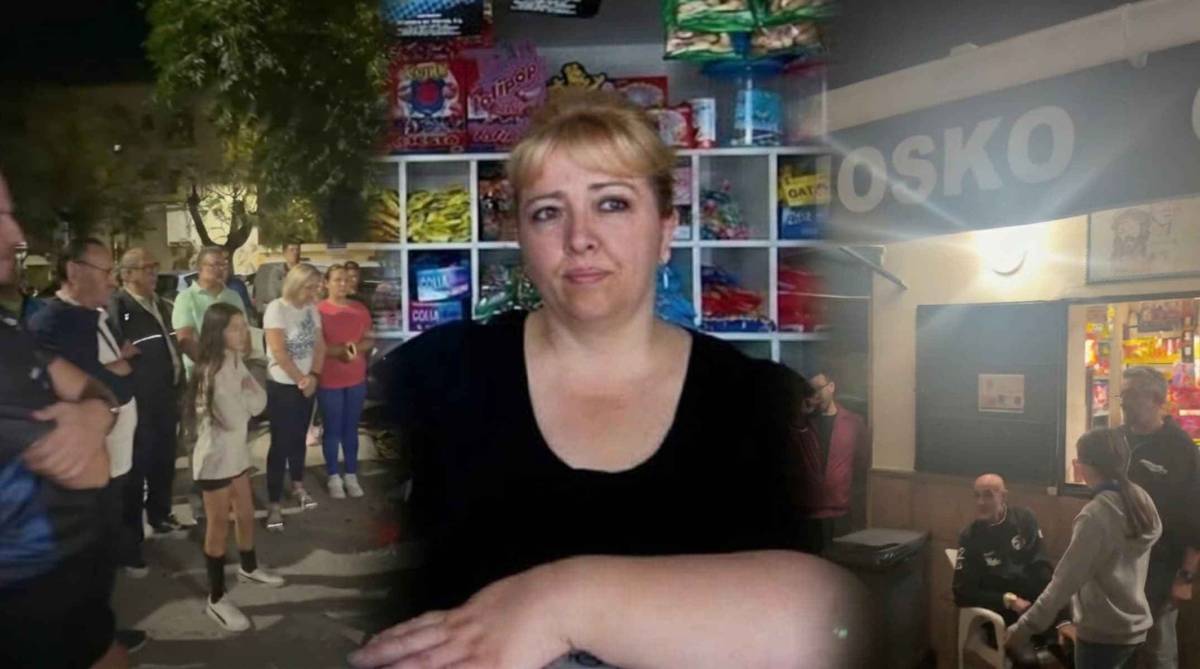 El emotivo momento en el kiosco de Carmen en recuerdo de esta querida vecina de La Constancia y alma de La Paz de Fátima