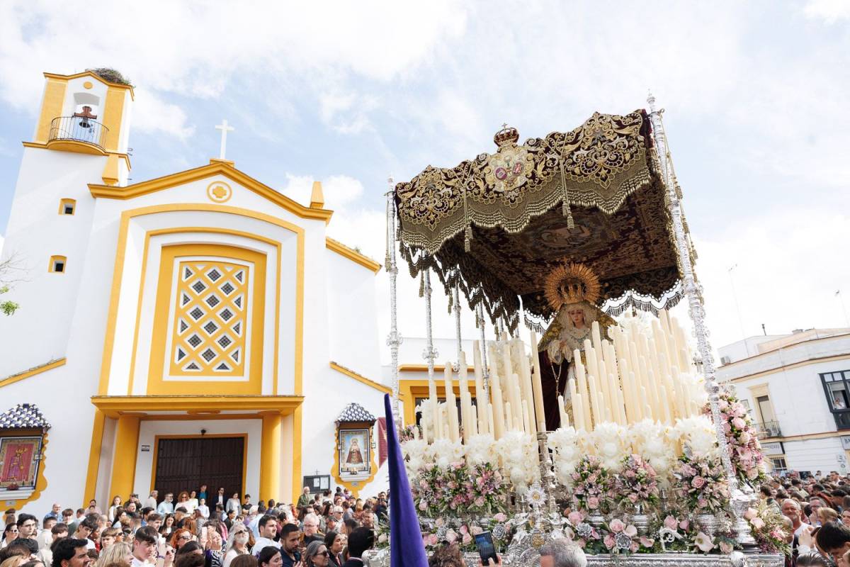 La Candelaria vivirá un momento histórico este viernes en Jerez: comienza el bordado de su nuevo palio