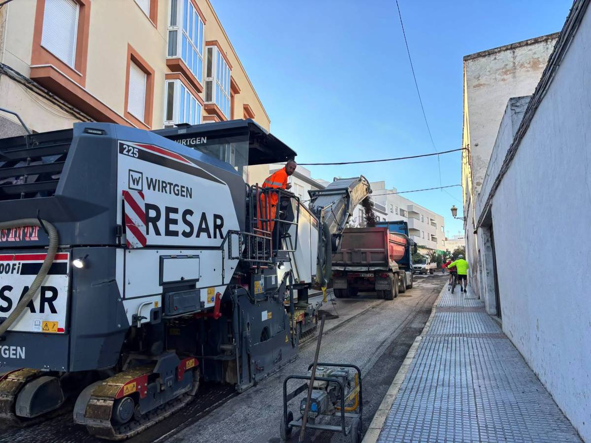 Los trabajos han comenzado este jueves. - Los trabajos han comenzado este jueves.